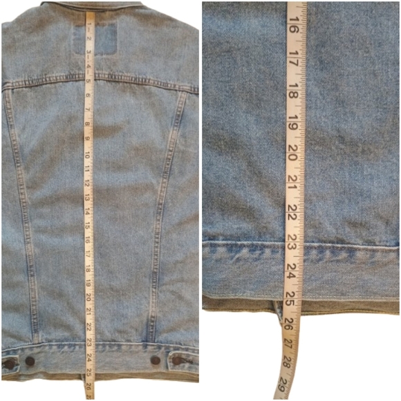 Levi's Strauss & Co Denim Men's Trucker Jacket 72334 100% Cotton Size:M - Picture 8 of 13